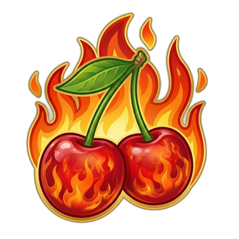 Fire Joker Cherries symbol