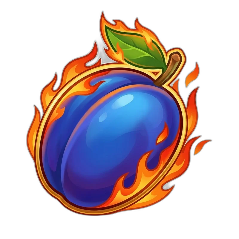 Fire Joker Plums symbol